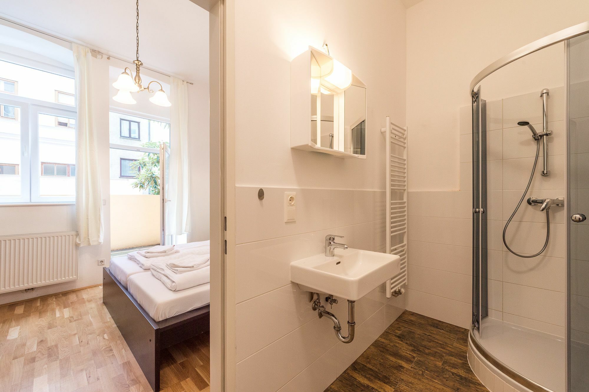 Goldfisch Apartment Am Augartenpark เวียนนา ภายนอก รูปภาพ